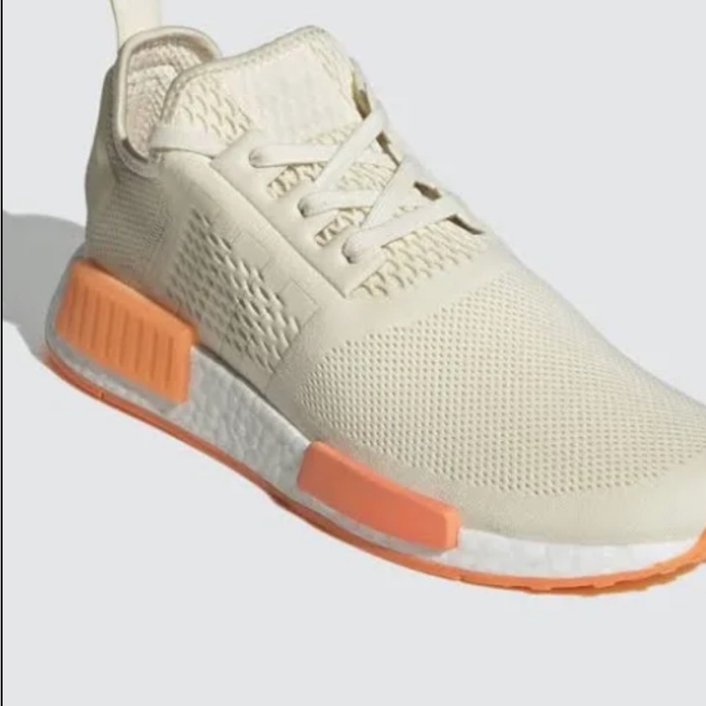 Adidas for men Cream and orange #7.5 pre-owned